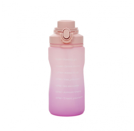 Láhev OMBRE růžová s provázkem 1.2 l 891804