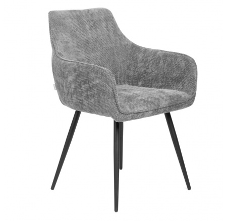 Židle SATORI FASO šedá 58x62x79cm 894430