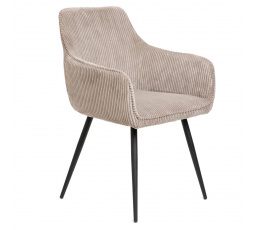 Židle SATORI FASO manšestr béžová 58x62x79cm 894447