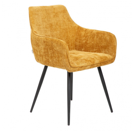 Židle SATORI POP hořčicová 58x62x79cm 894409