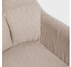Otočná židle TEDDY SEENSA béžová látka 75x38x59 cm 895925