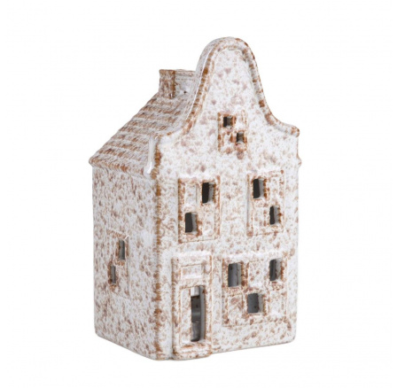 Lucerna KERAMICKÝ dům 9.2x8x16.6 cm 707407