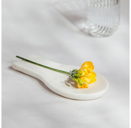 Mramorová podložka MARBLE pod lžíci 23x10,5 cm 724312