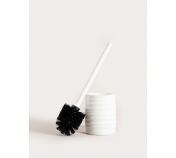 WC kartáč TORUS s reliéfem bílý 10.2x10.2x36.5 cm 733673