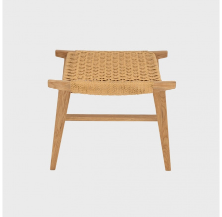 Stolička NOVUM Přírodní 52x34x42 cm 739545