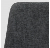 Židle SILLA Tmavě šedá 52x60.5x83.5 cm 738012