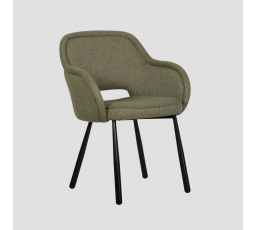Židle CAMPEA Zelená 61x61x84 cm 742057