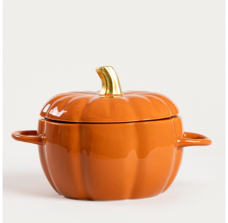 Servírovací mísa PUMPKIE ve tvaru dýně oranžová 751332