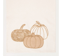 Běhoun PUMPKIN s výšivkou dýně 40x160cm 749193