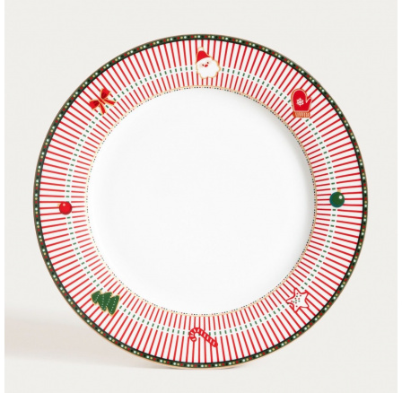 CIRCORIA pruhovaný talíř na večeři 27 cm 761683 CIRCORIA pruhovaný talíř na večeři 27 cm 761683