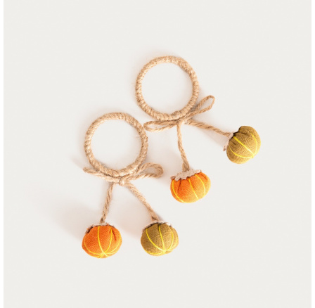 Sada kroužků ZUCCA na ubrousky, s dýněmi 2 ks. 757211