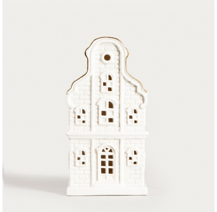 Domek LED KANIA městský dům 10x7x20 cm 752933