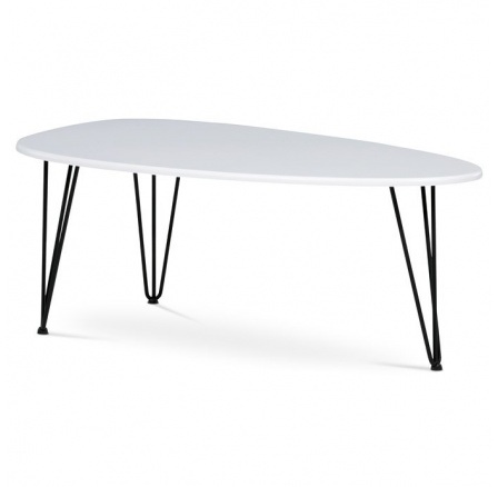 Konferenční stolek 120x67cm, mdf, bílá, AF-3014 WT