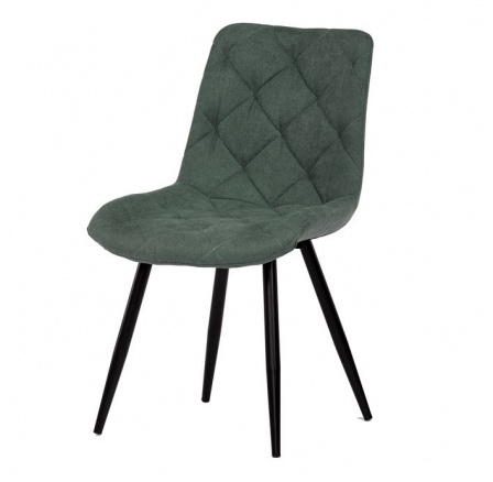 Jídelní židle, šedá, látka, CT-382 GRN2