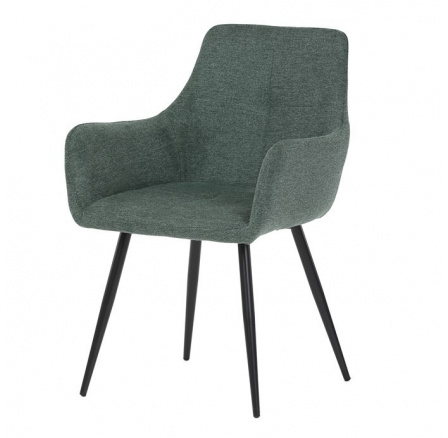 Jídelní židle, zelená, látka, DCH-226 GRN2