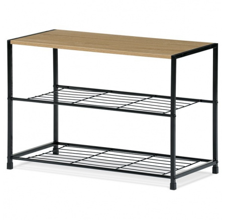 Botník, mdf, hnědá, GD-413 OAK