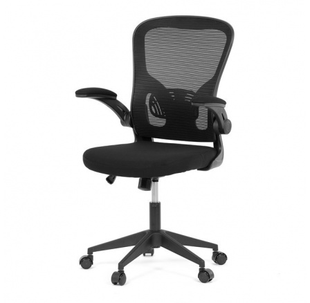 Kancelářská židle, houpací mechanismus, černá, KA-V317 BK