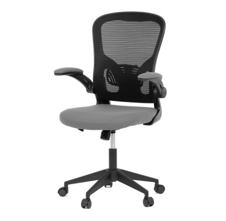 Kancelářská židle, houpací mechanismus, šedá, KA-V317 GREY