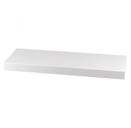 Polička, mdf, bílá, P-001 WT