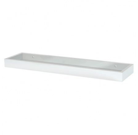 Polička, mdf, bílá, P-011 WT