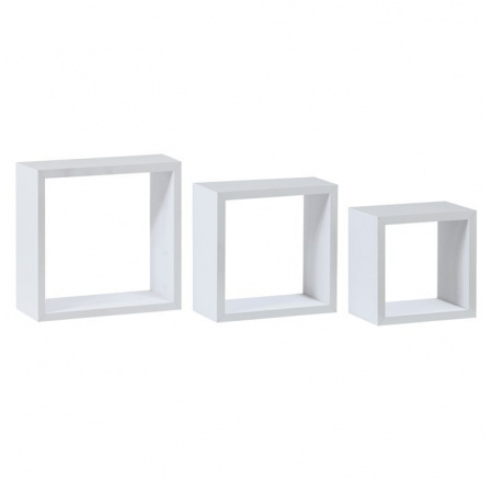 Polička, mdf, bílá, P-012 WT2