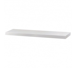 Polička, mdf, bílá, P-013 WT