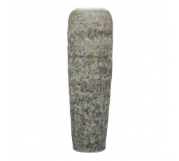 Váza keramická - výška 120 cm, šedo-béžová