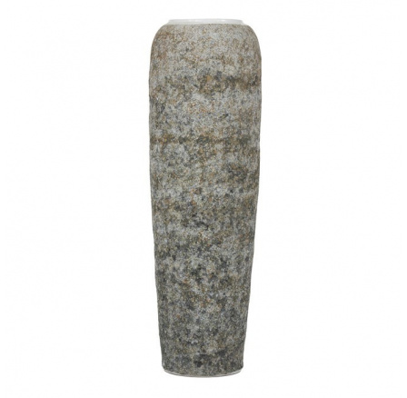 Váza keramická - výška 120 cm, šedo-béžová