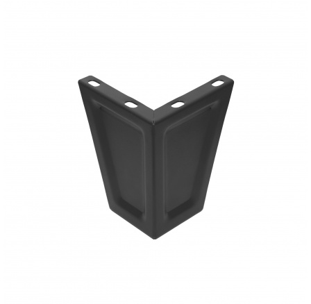 Nožky k šatní skříni, sada 4 ks. antracitové Nožky k šatní skříni, sada 4 ks. antracitové