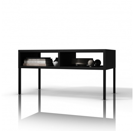 Obdélníkový konferenční stolek černý MATTEO 900 x 450 x 450 mm Obdélníkový konferenční stolek černý MATTEO 900 x 450 x 450 mm