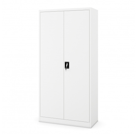 Uzamykatelná úklidová skříň DAVID 900 x 1850 x 450 mm, bílá Uzamykatelná úklidová skříň DAVID 900 x 1850 x 450 mm, bílá