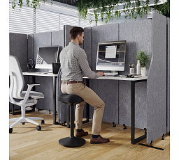 Balancující stolička-Černá