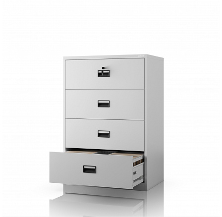 Kovová kartotéková skříň šedá: SARAN XL V4, 900 x 1320 x 600 mm Kovová kartotéková skříň šedá: SARAN XL V4, 900 x 1320 x 600 mm