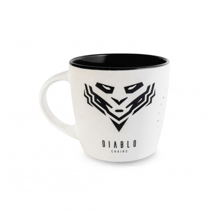 Hrnek Diablo Chairs bílý-černý Hrnek Diablo Chairs bílý-černý