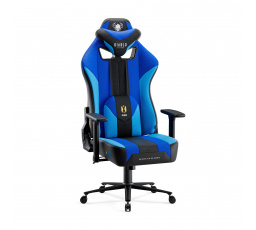 Textilní herní křeslo Diablo X-Player 2.0 Normální velikost, Frost Black