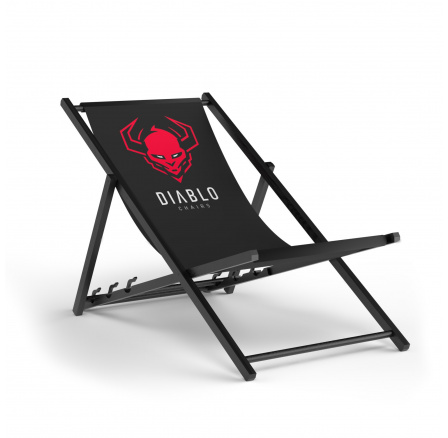 Zahradní lehátko Diablo Chairs, černé Zahradní lehátko Diablo Chairs, černé