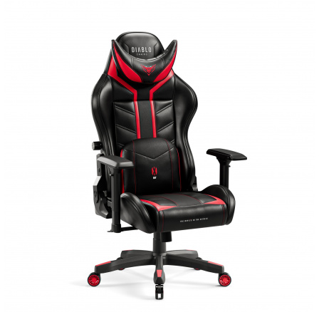 Herní křeslo Diablo X-Ray 2.0 Normální velikost, černo-červený Herní křeslo Diablo X-Ray 2.0 Normální velikost, černo-červený