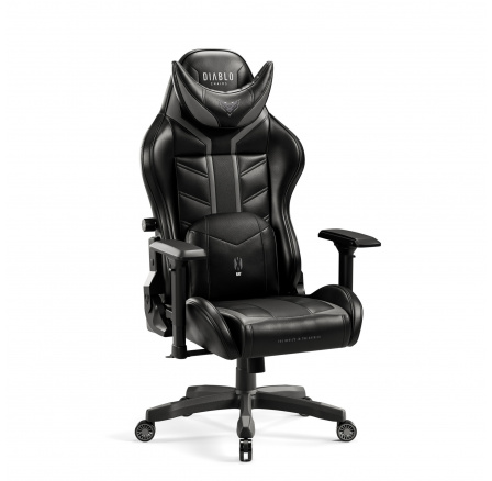 Herní křeslo Diablo X-Ray 2.0 Normální velikost, černo-šedá