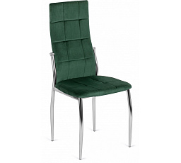 Židle MOLLY Zelená Sametová