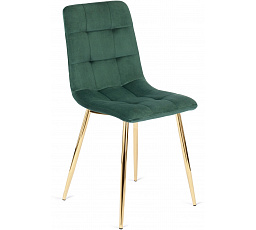 Židle YORK Zelená Sametová