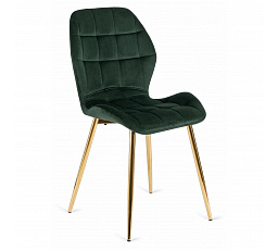 Židle LUCKY Zelená Sametová