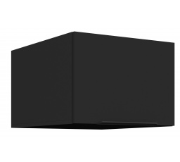 Horní skřínka SIENA - 50 NAGU-36 1F, Černá mat/Černá mat