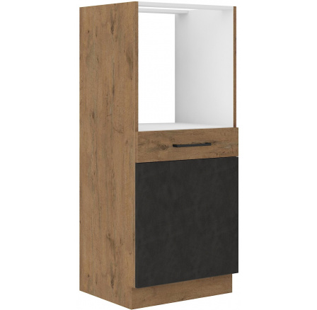 Kuchyňská skříň VEGAS - 60 DP-145 1F BB, Dub Lancelot / Matera