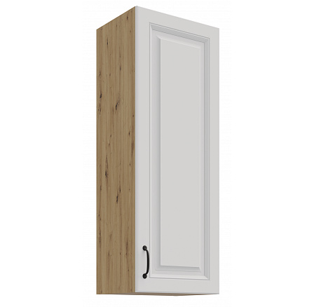 Horní skříňka STELLO - 40 G-108 1F, Dub Artisan/Bílý mat Horní skříňka STELLO - 40 G-108 1F, Dub Artisan/Bílý mat