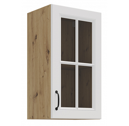 Horní skříňka STELLO - 40 GS-72 1F, Dub Artisan/Bílý mat Horní skříňka STELLO - 40 GS-72 1F, Dub Artisan/Bílý mat