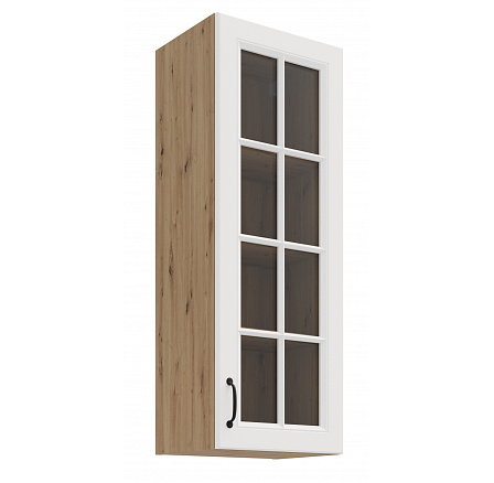 Horní skříňka STELLO - 40 GS-108 1F, Dub Artisan/Bílý mat Horní skříňka STELLO - 40 GS-108 1F, Dub Artisan/Bílý mat