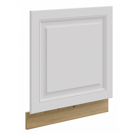 Dvířka na myčku s panelem STELLO - ZM 570x596, Bílý mat Dvířka na myčku s panelem STELLO - ZM 570x596, Bílý mat