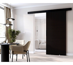 Posuvné dveře STANDART MIX L90, Venge/Černá