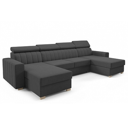 Rohová sedací souprava do U LAOSS, Monolith 97