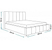 Postel B1 R 180x200, Kronos 9
